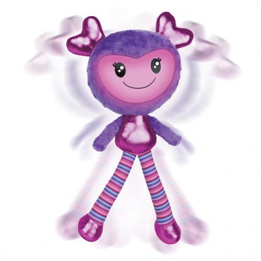 Brightlings Interactive Singing Talking 15 inch Stuffed Figure Purple